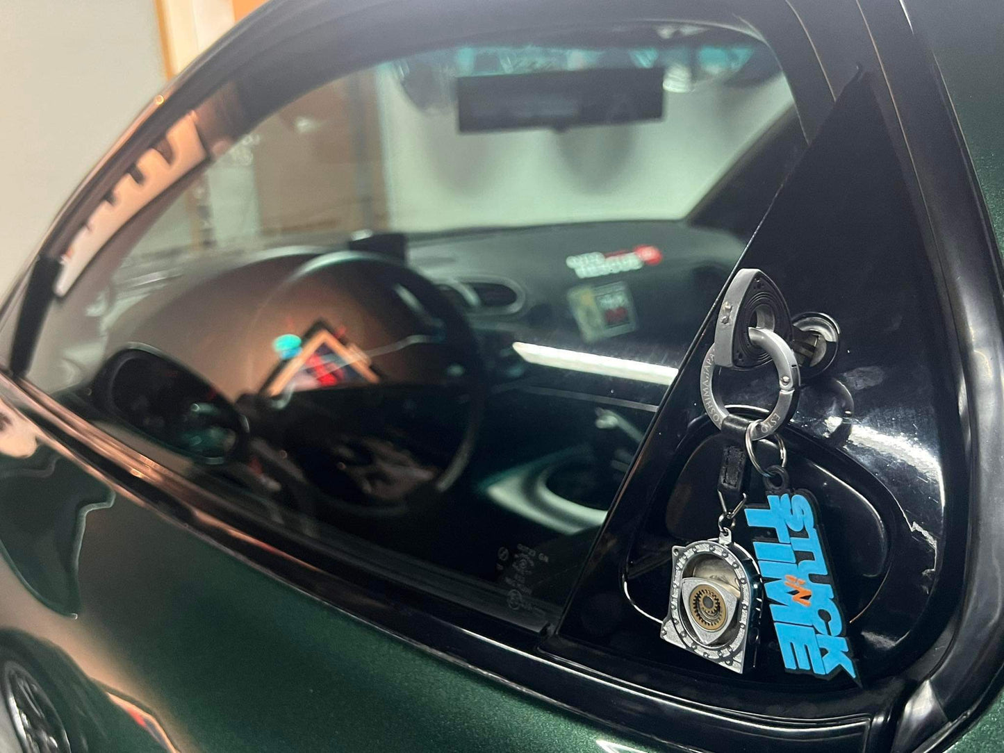 Stuck in Time Keychain